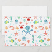 Zee Wereldpatroon Briefpapier (Voorkant / Achterkant)