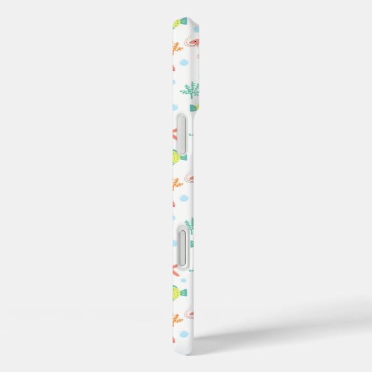 Zee Wereldpatroon Case-Mate iPhone Case (Achterkant / Rechts)