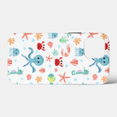 Zee Wereldpatroon Case-Mate iPhone Case (Achterkant (horizontaal))