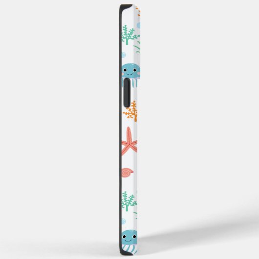 Zee Wereldpatroon Case-Mate iPhone Case (Achterkant / Rechts)