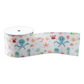 Zee Wereldpatroon Grosgrain Lint (Spoel)