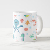 Zee Wereldpatroon Grote Koffiekop (Voorkant rechts)