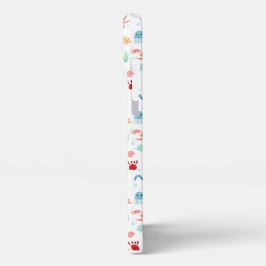 Zee Wereldpatroon iPhone Hoesje (Linkerkant)