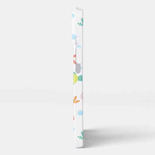 Zee Wereldpatroon iPhone Hoesje (Linkerkant)