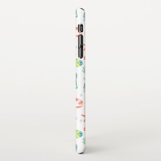 Zee Wereldpatroon iPhone Hoesje (Linkerkant)