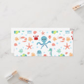 Zee Wereldpatroon Kaart (Voorkant / Achterkant in situ)