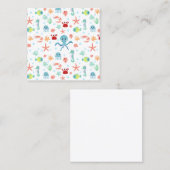 Zee Wereldpatroon Kortingskaartje (Voorkant / Achterkant)