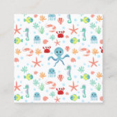 Zee Wereldpatroon Kortingskaartje (Voorkant)