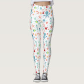 Zee Wereldpatroon Leggings (Voorkant)
