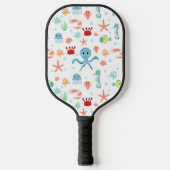 Zee Wereldpatroon Pickleball Paddle (Voorkant)