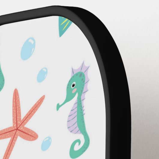 Zee Wereldpatroon Pickleball Paddle (Links Detail)