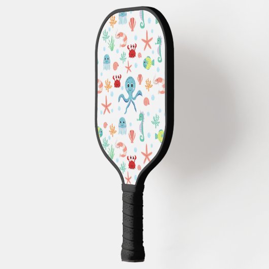 Zee Wereldpatroon Pickleball Paddle (Links)