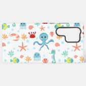 Zee Wereldpatroon Samsung Galaxy Hoesje (Achterkant horizontaal)