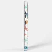 Zee Wereldpatroon Samsung Galaxy Hoesje (Rechterkant)