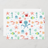 Zee Wereldpatroon Save The Date (Voorkant / Achterkant)