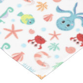 Zee Wereldpatroon Tafelkleed (Gekanteld)