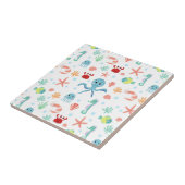 Zee Wereldpatroon Tegeltje (Zijkant)