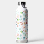 Zee Wereldpatroon Waterfles (Links)