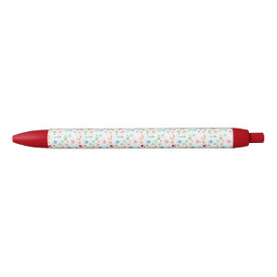 Zee Wereldpatroon Zwarte Inkt Pen