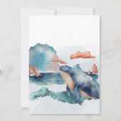 Zee Whimsical Ocean Pirate Tweede Verjaardag Kaart (Achterkant)