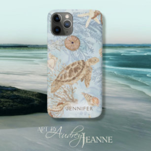 Zee Whispers Schildpad Zeepaardje Starfish geperso Case-Mate iPhone Case