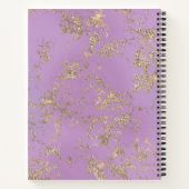  Zee Witch Collage Paars & Gold Notitieboek (Achterkant)