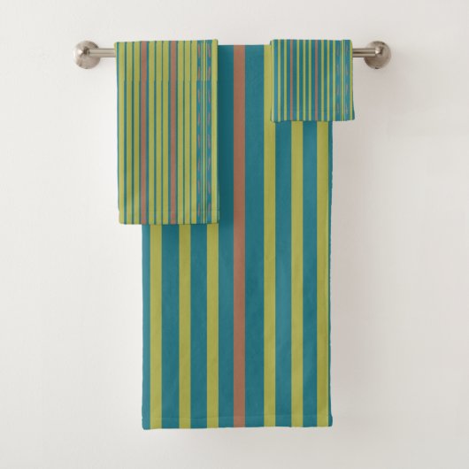 Zee woestijn en kledingstrepen bad handdoek (Insitu)