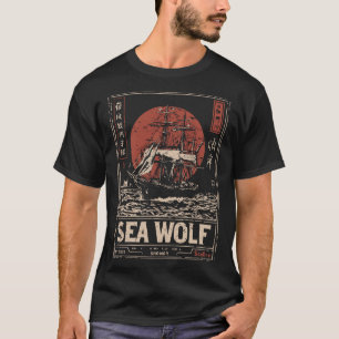 Zee Wolf  Ship Maritime Adventure Design T-shirt