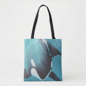 Zee Wolf Tote Bag (Voorkant)