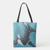 Zee Wolf Tote Bag (Achterkant)