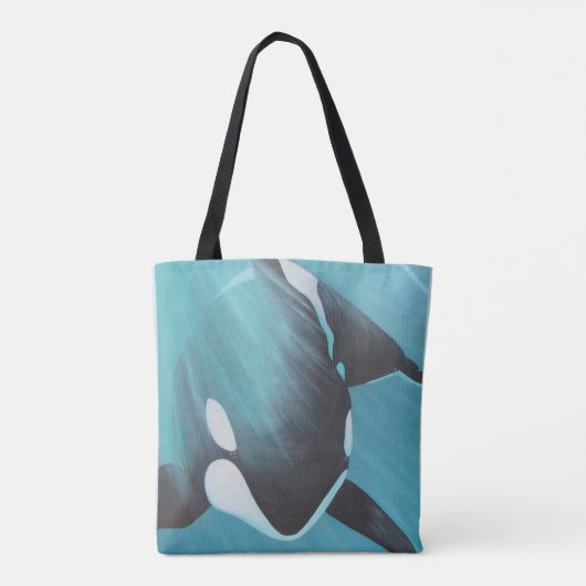 Zee Wolf Tote Bag (Achterkant)