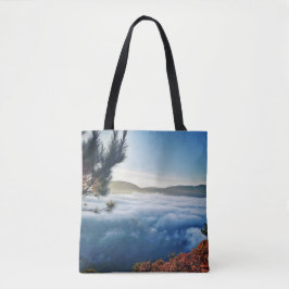 Zee wolken tote bag