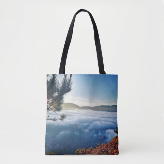 Zee wolken tote bag (Voorkant)