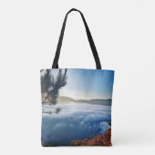 Zee wolken tote bag (Achterkant)