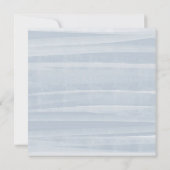 Zee Wreath | Waterverf Beach Weddenschap Save The Date (Achterkant)