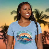 Zee Ya Tropische Dolfijn T-shirt