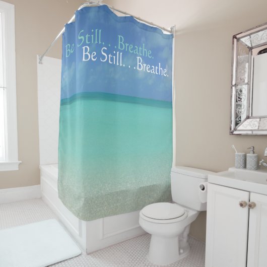 "ZEE, ZAND EN HEMEL / WEES STIL... ADEM." DOUCHEGORDIJN (In situ)