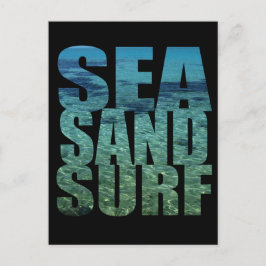 Zee Zand Surf Briefkaart