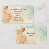 Zee Zand van de Oostzee-Waterverf Visitekaartje (Voorkant / Achterkant)