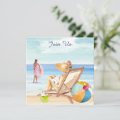 *~* Zee Zand Zon Strand AR29 Algemeen ELKE GELEGEN Kaart (Staand voorkant)