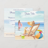 *~* Zee Zand Zon Strand AR29 Algemene ELKE GEBEURT Kaart (Voorkant / Achterkant)