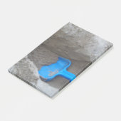 Zee Zandstrand, Post-it® notes met schoppen (Schuin)