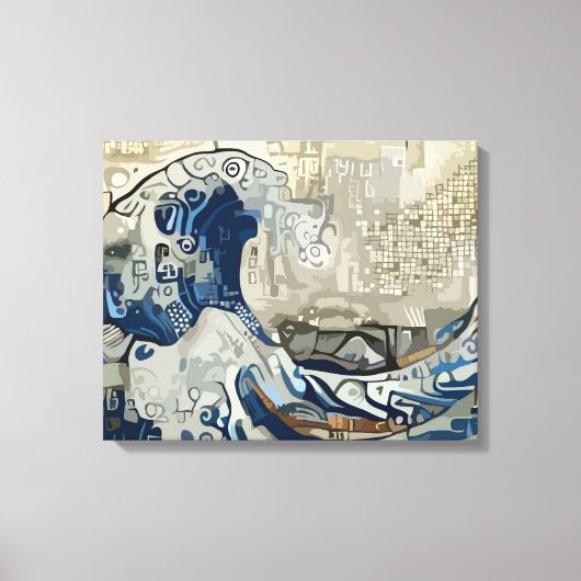 Zee | Zazzle_Growshop. Canvas Afdruk (Voorkant)