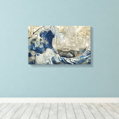 Zee | Zazzle_Growshop. Canvas Afdruk (Insitu (Houten vloer))