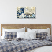Zee | Zazzle_Growshop. Canvas Afdruk (Insitu (Slaapkamer))