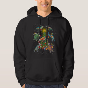 Zee Zee Schroef Dierenvriend Verlichting Christus Hoodie