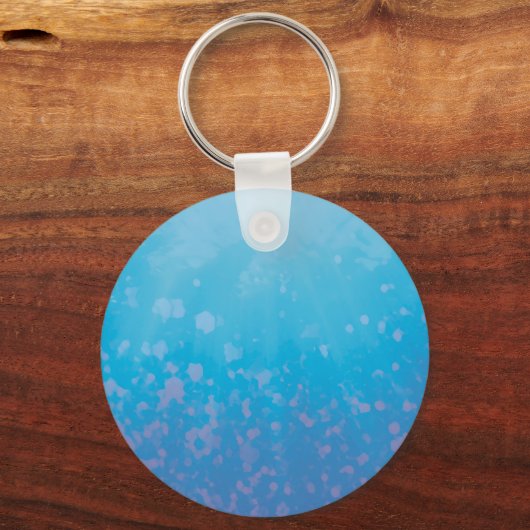 Zee Zeemeermin Ronde Sleutelhanger (Achterkant)