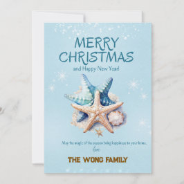 Zee Zeester Kerst Kaarten