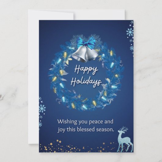 Zee Zeester Kerst Kaarten (Achterkant)