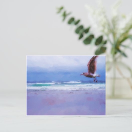 Zee zigeuner Briefkaart (Staand voorkant)